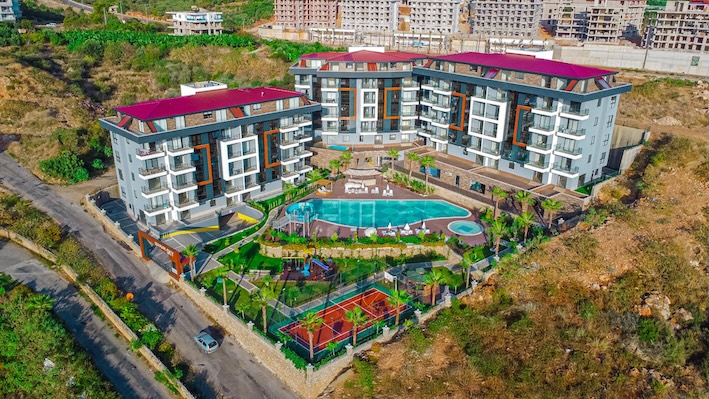 Квартира в Кестель 1+1 в комплексе Sea Pearl Sky  в Алании - Фото 3