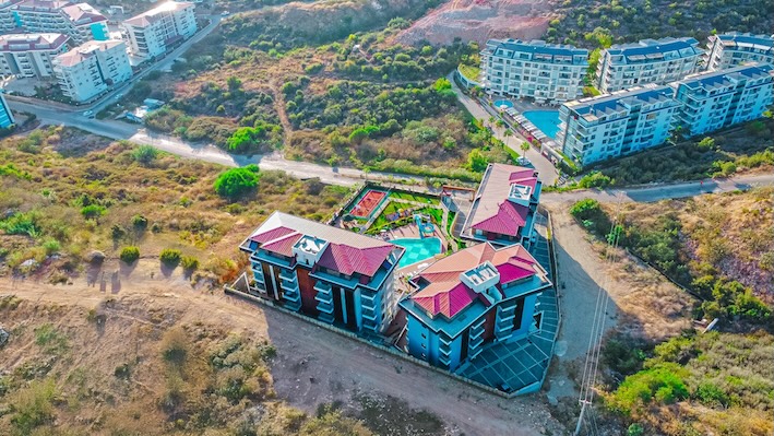 Квартира в Кестель 1+1 в комплексе Sea Pearl Sky  в Алании - Фото 5