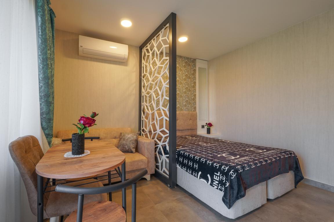 Квартира в Алании 1+0 по выгодной цене в комплексе Stay Suite в районе Каргыджак в Турции - Фото 9