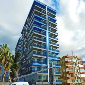 Недвижимость в Турции у моря 1+1 дуплекс в комплексе Konak Twin Tower в Алании