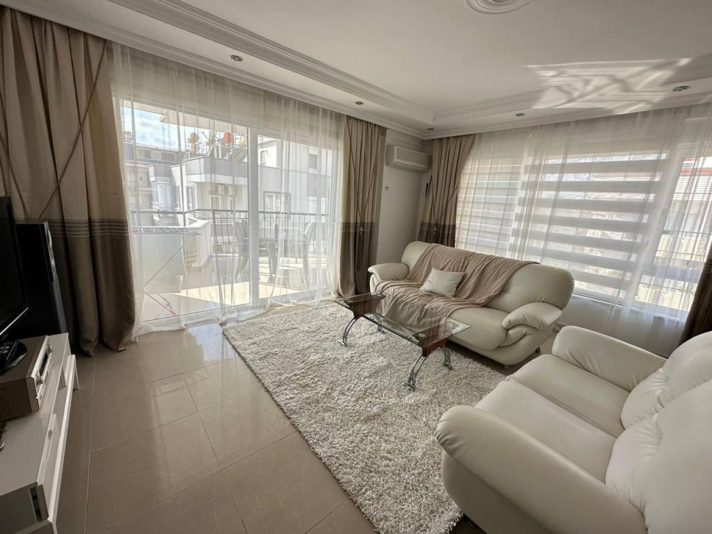Квартира в Оба 4+1 дуплекс в комплексе Yakut Sitesi в Алании - Фото 16