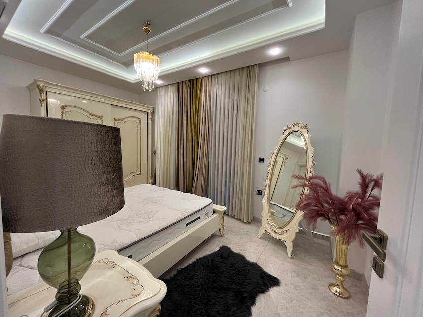 Элитная квартира в Махмутлар 2+1 на первой линии в комплексе Yenisey Palace в Алании - Фото 8