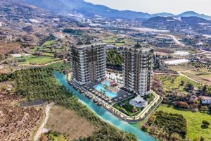 Квартира в Алании 2+1 по супер цене в комплексе FOA Hills в районе Махмутлар - Фото 3