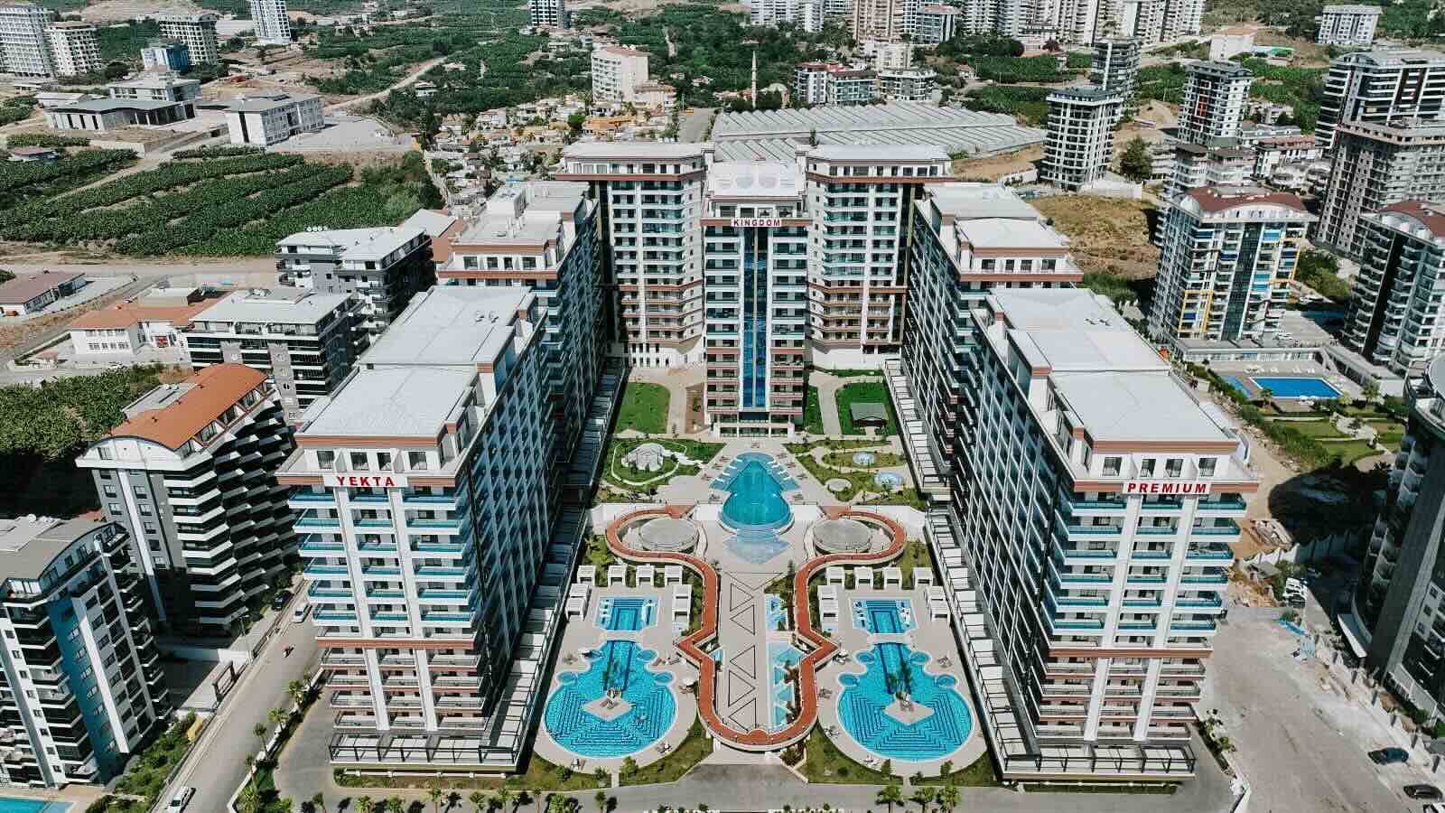 Квартира в Турции 1+1 в комплексе Yekta Kingdom Premium в районе Махмутлар в Алании - Фото 2