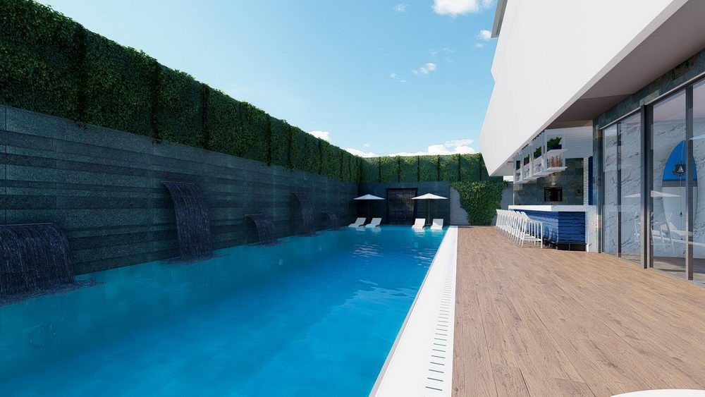 Квартира в Турции 1+1 в комплексе Yacht Residence в центре Алании - Фото 5