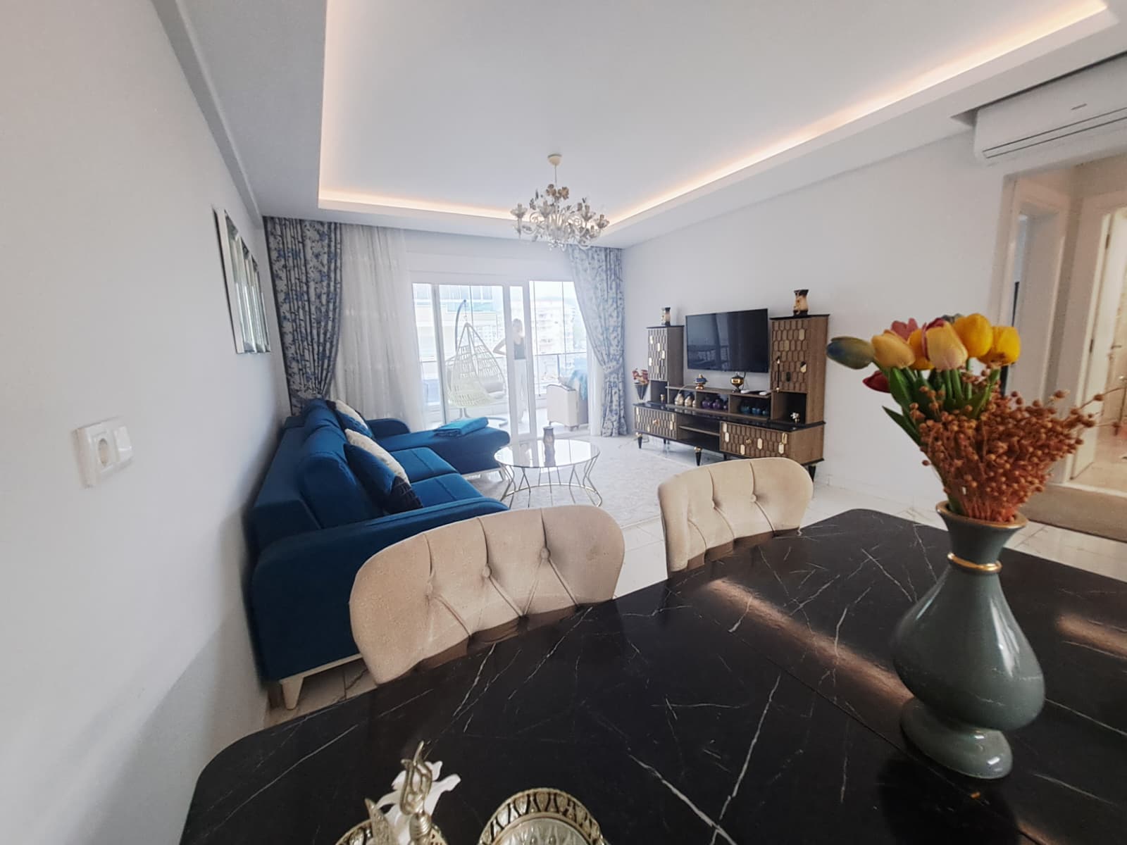 Квартира в Махмутлар 1+1 в комплексе Arena Tower в Алании - Фото 14