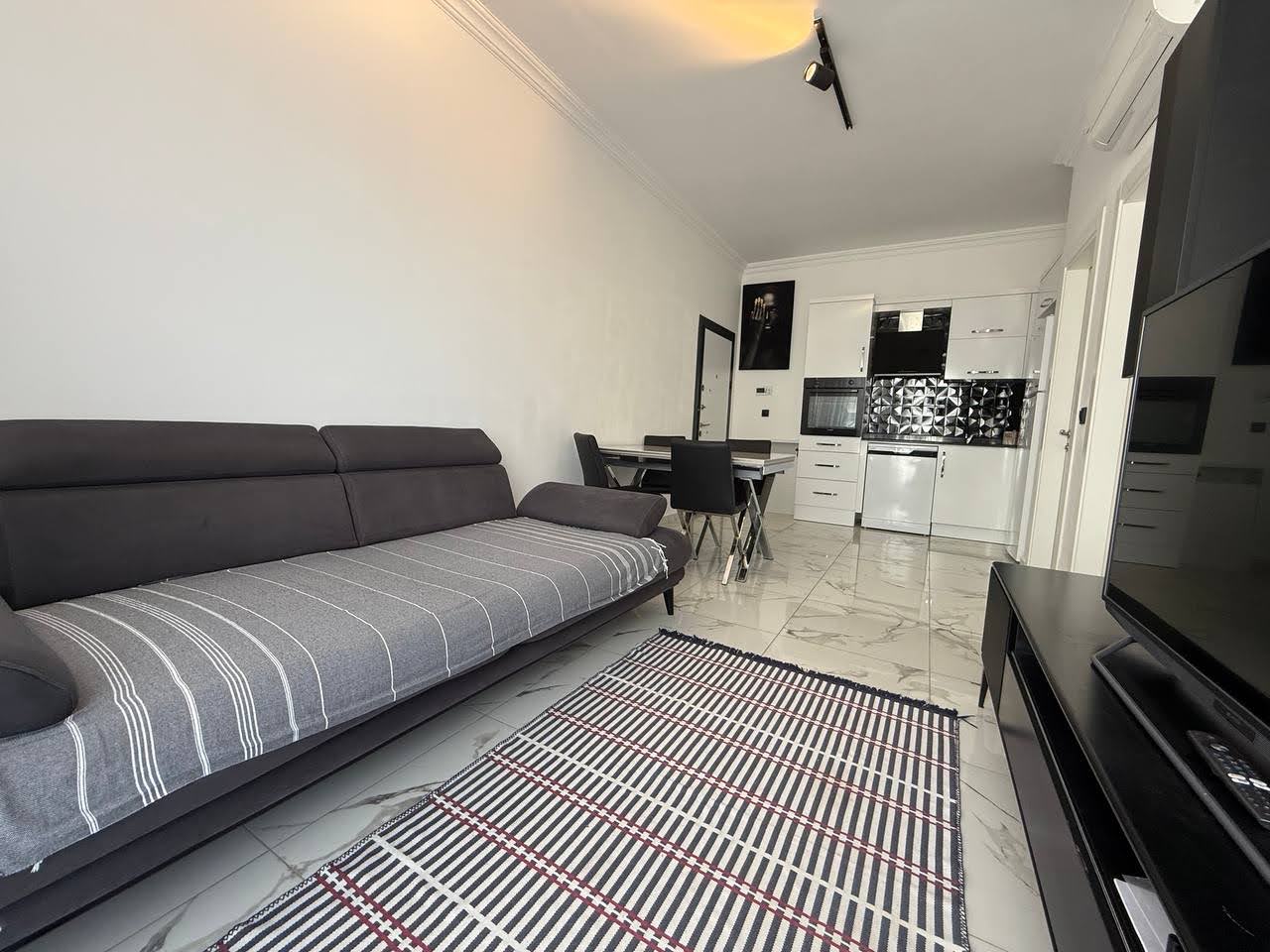 Недорогая квартира в Оба 1+1 в комплексе White Palace  в Алании - Фото 11