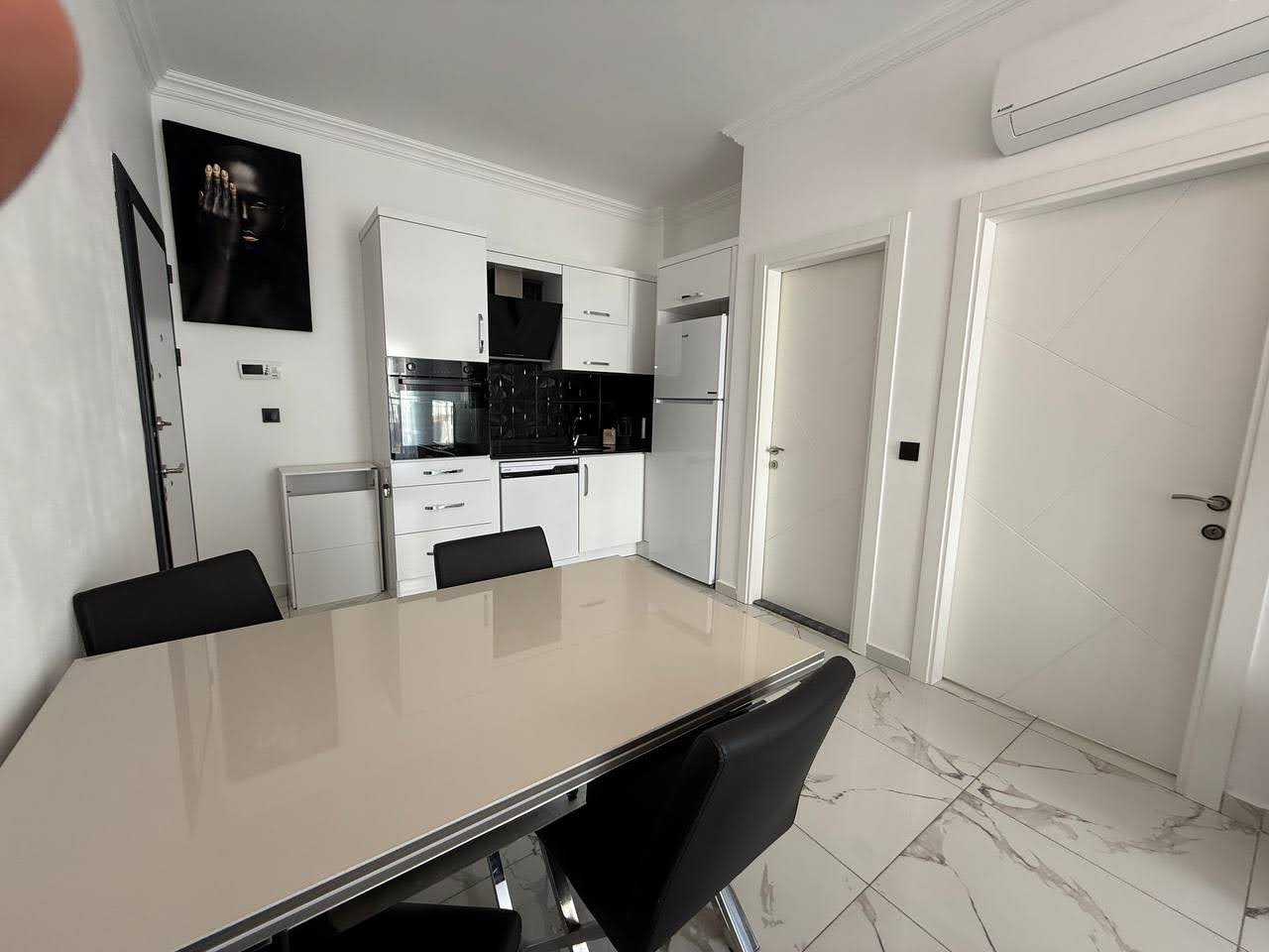 Недорогая квартира в Оба 1+1 в комплексе White Palace  в Алании - Фото 13