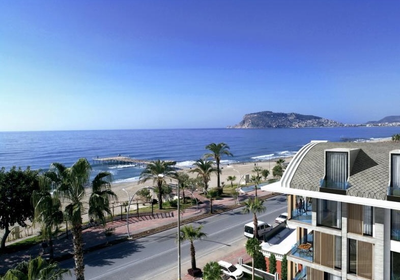 Квартира в Оба на первой линии 1+1 в комплексе Serenity Royal Beach в Алании - Фото 3