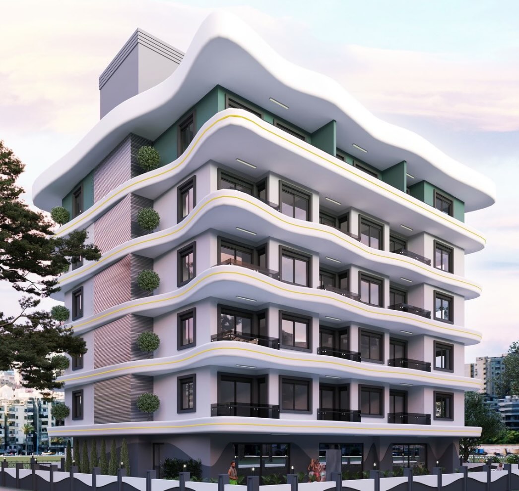 Квартира в Махмутлар 1+1 по супер цене в комплексе Green Town в Алании - Фото 1