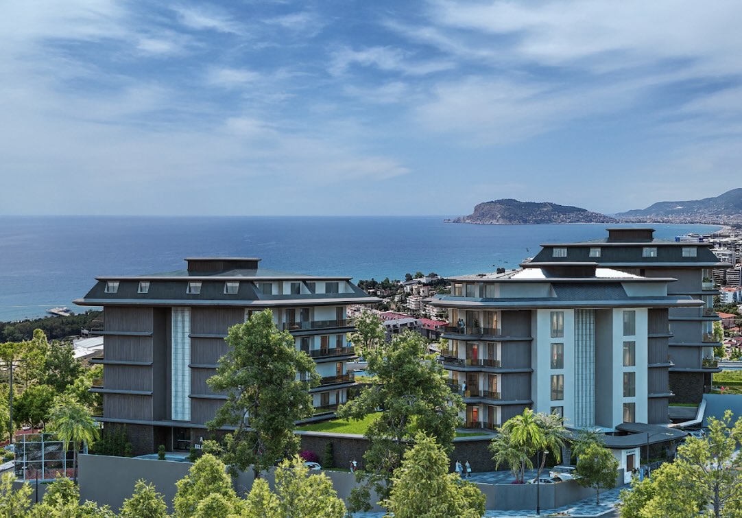 Квартиры в Алании в новом роскошном комплексе Kavia в районе Кестель - Фото 9