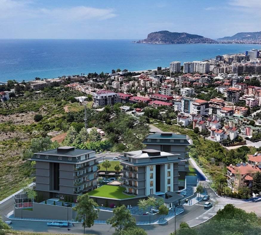 Квартиры в Алании в новом роскошном комплексе Kavia в районе Кестель - Фото 10