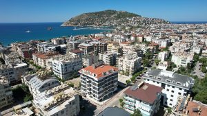 Квартира в Турции 1+1 в комплексе Yacht Residence в центре Алании - Фото 3