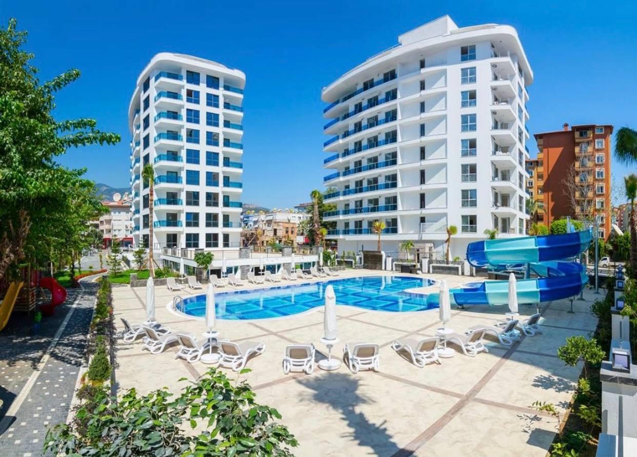 Квартира в Турции 1+1 в комплексе Elite Marine в центре Алании - Фото 1