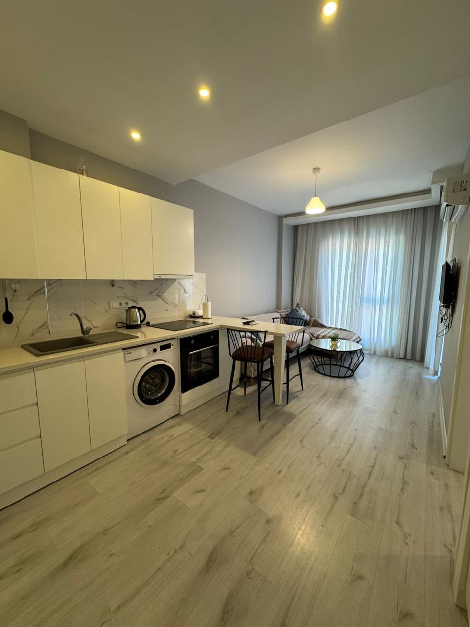 Квартира в Турции 1+1 в комплексе Yacht Residence в центре Алании - Фото 10