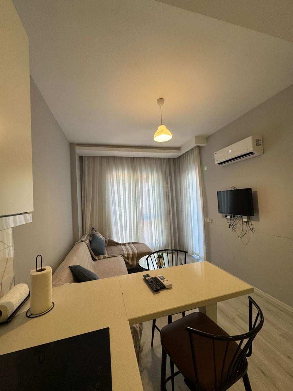 Квартира в Турции 1+1 в комплексе Yacht Residence в центре Алании - Фото 11