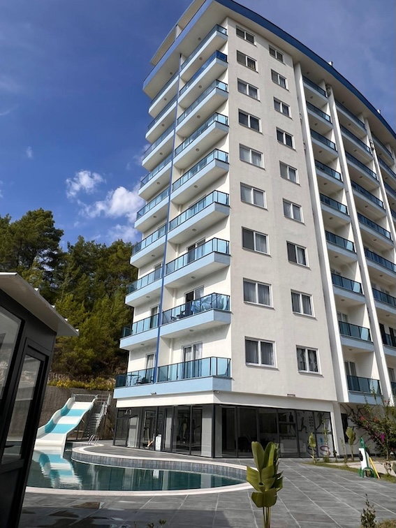 Недорогая квартира в Турции 1+1 в комплексе Aqua Residence в районе Авсаллар в Алании - Фото 3