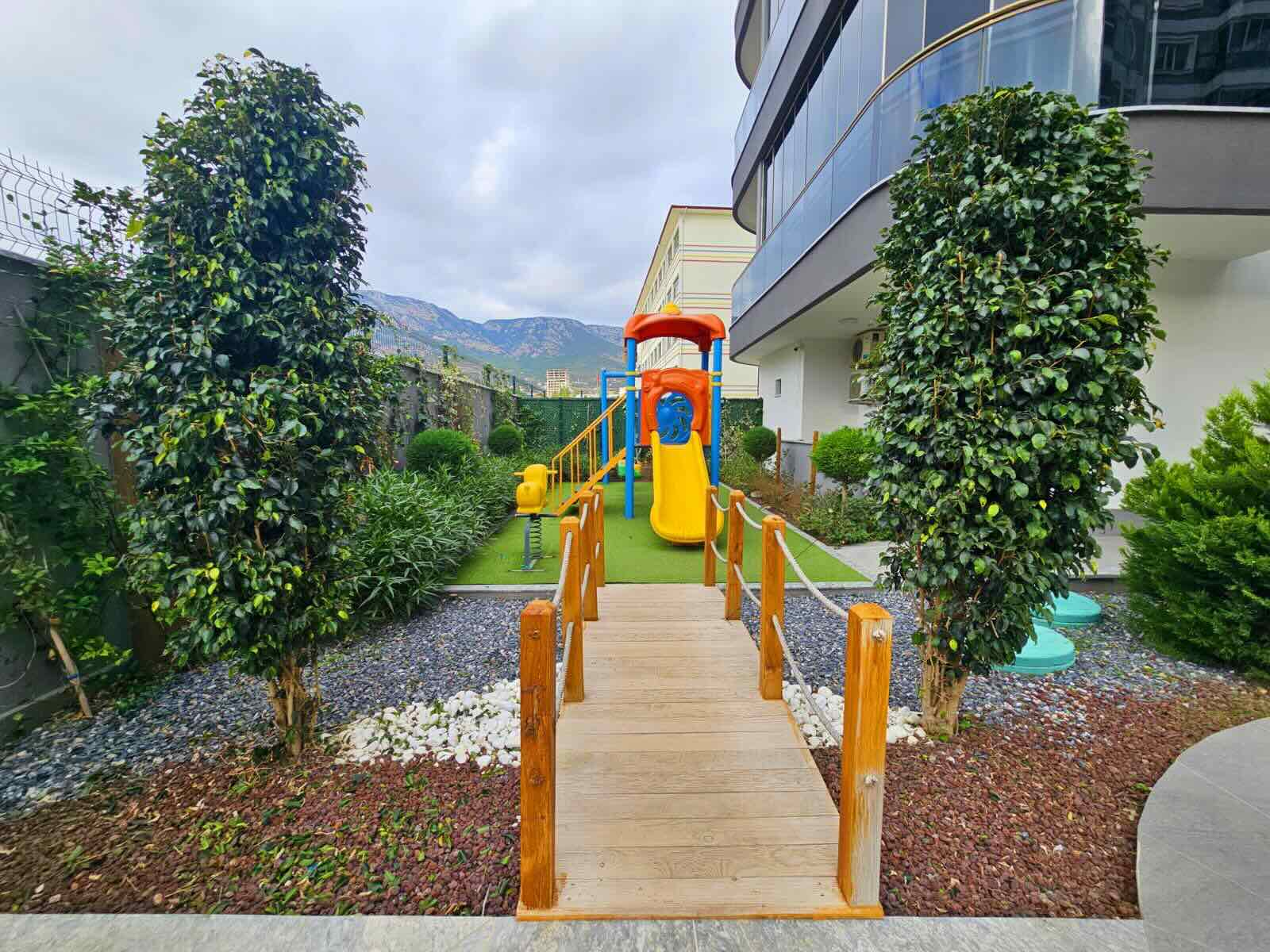 Квартира в Турции 1+1 в комплексе Balkan Tower в Алании в районе Махмутлар - Фото 3