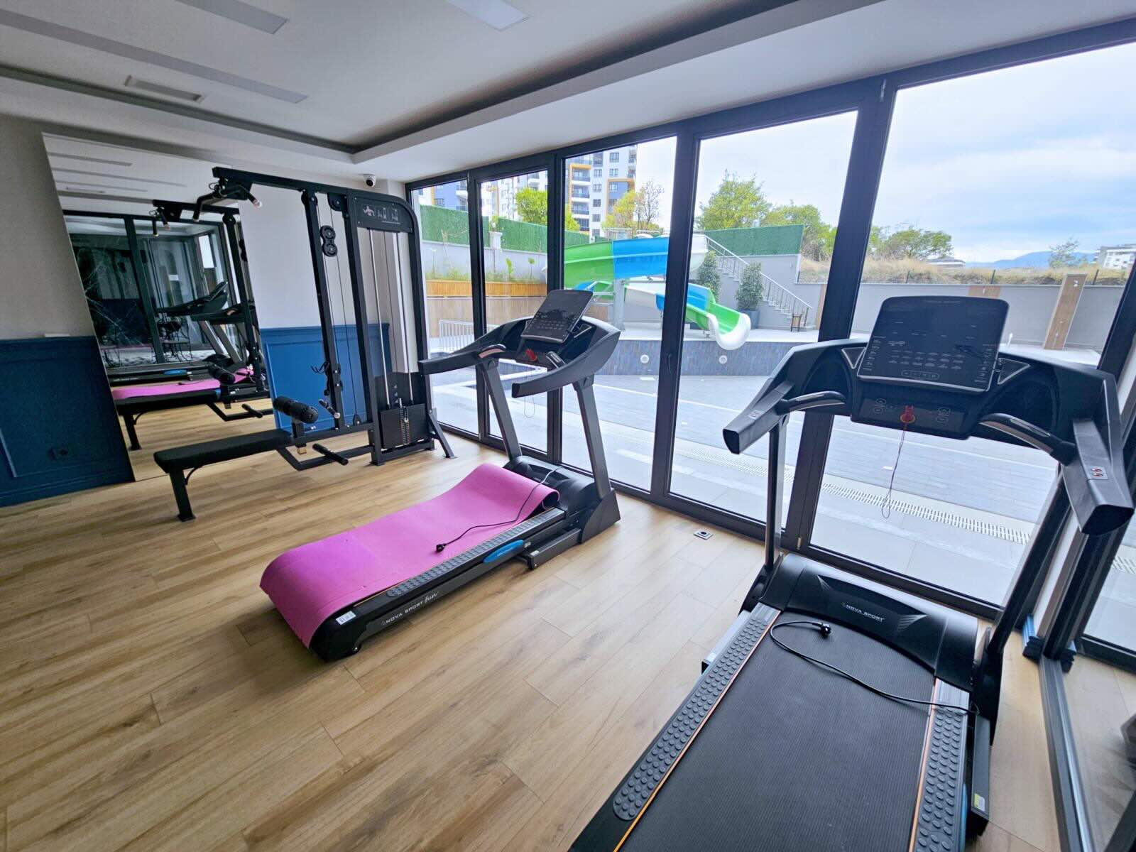 Квартира в Турции 1+1 в комплексе Balkan Tower в Алании в районе Махмутлар - Фото 8