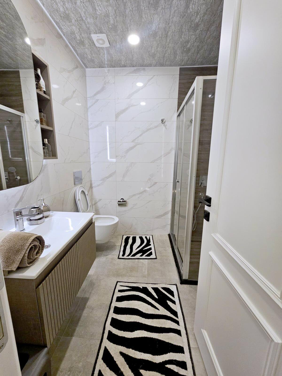 Квартира в Турции 1+1 в комплексе Balkan Tower в Алании в районе Махмутлар - Фото 15