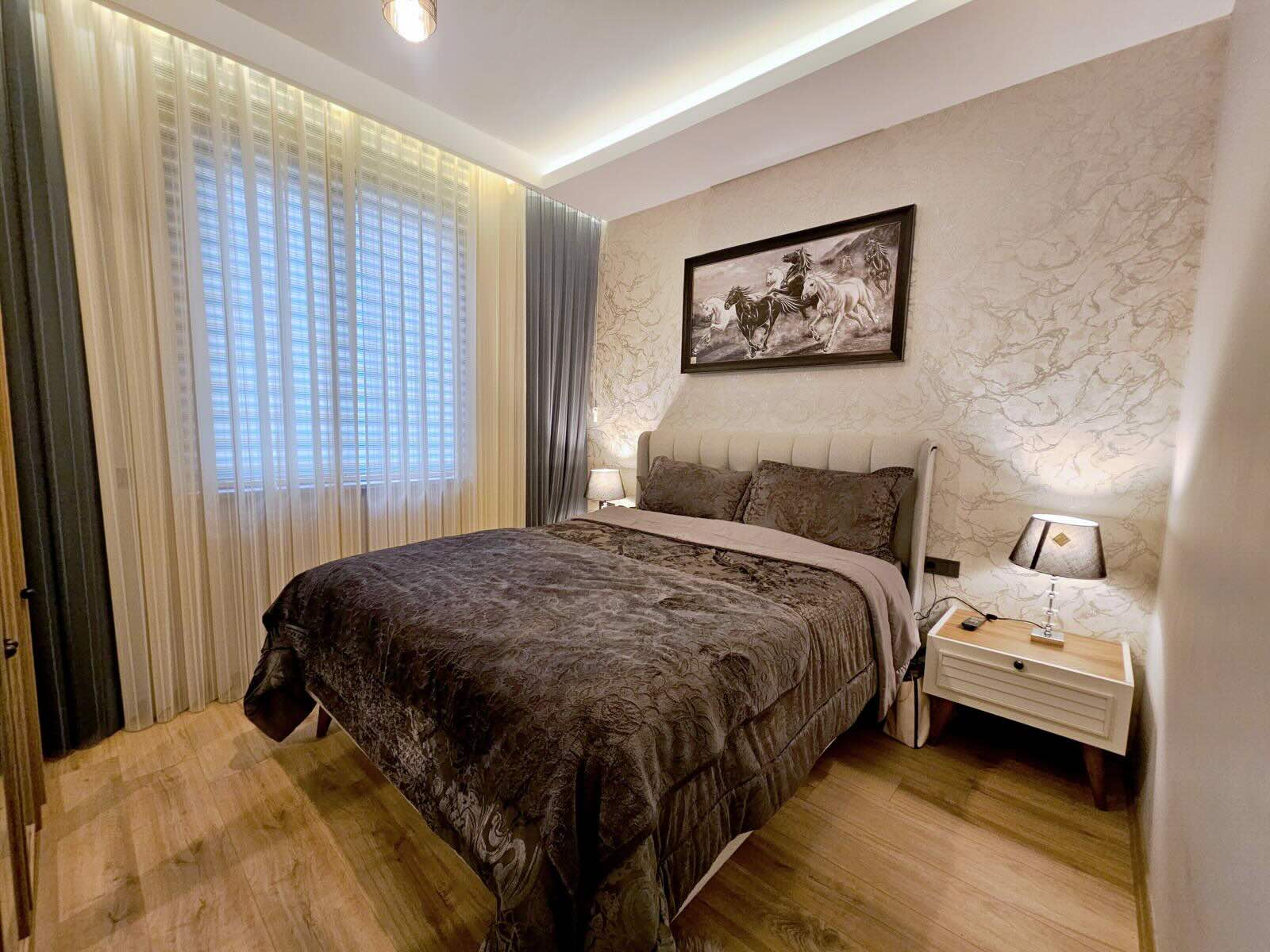 Квартира в Турции 1+1 в комплексе Balkan Tower в Алании в районе Махмутлар - Фото 13