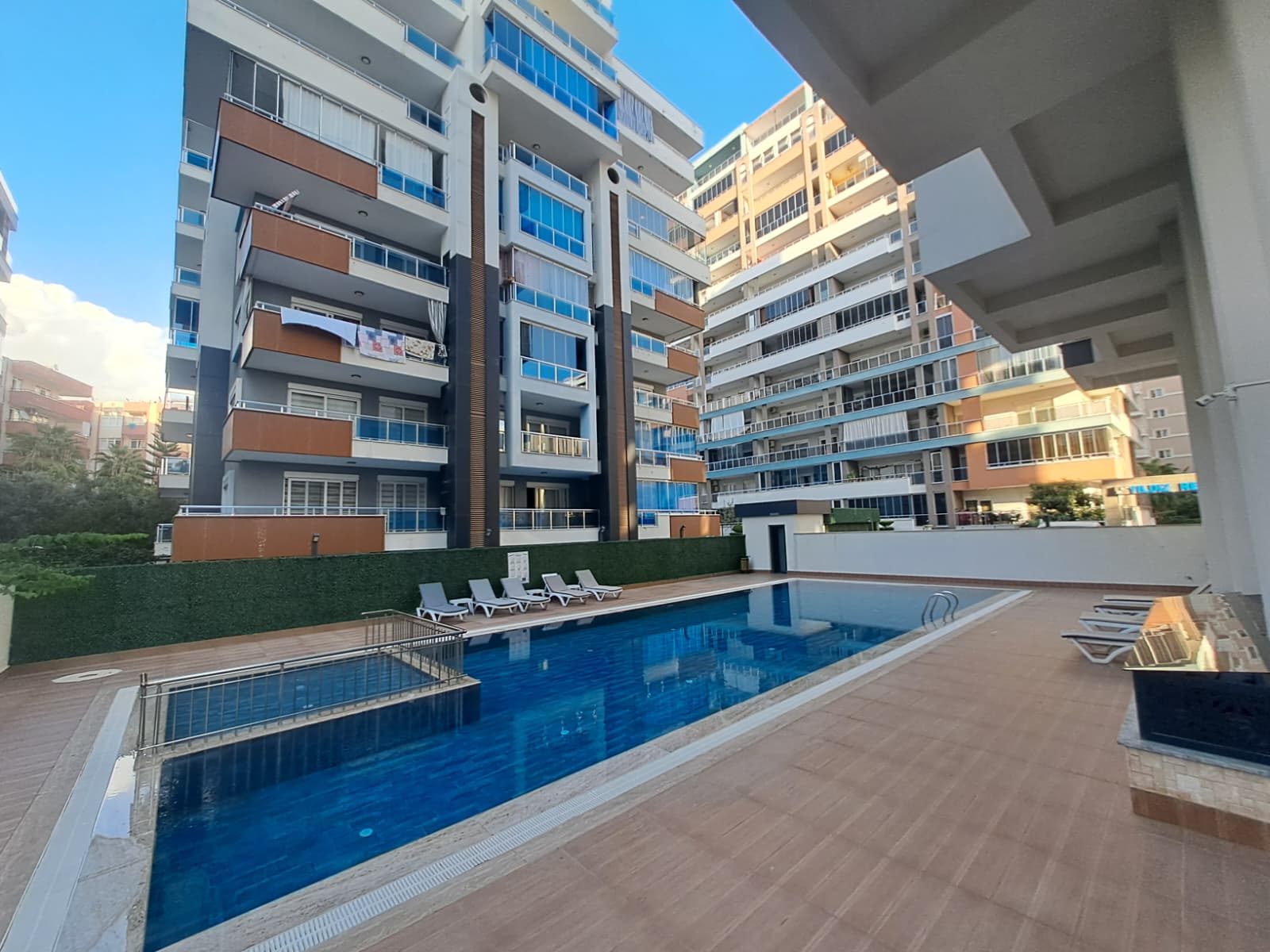 Квартира в Турции 1+1 в комплексе Yenisey 8 в районе Махмутлар в Алании - Фото 4