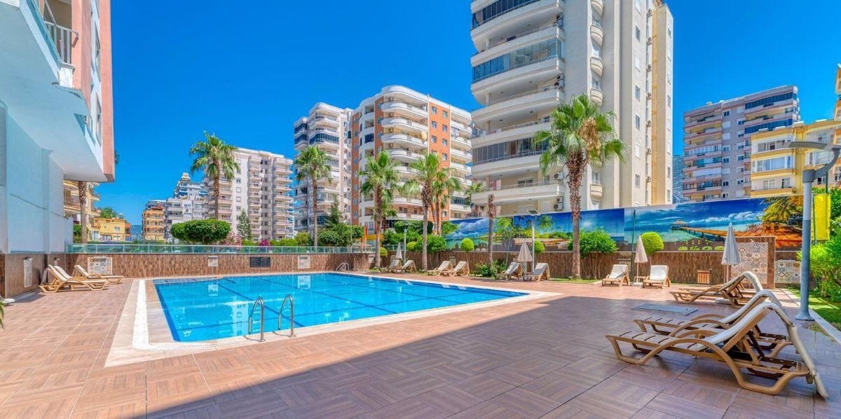 Квартира в Махмутлар 1+1 в комплексе Dolce Vita в Алании - Фото 1