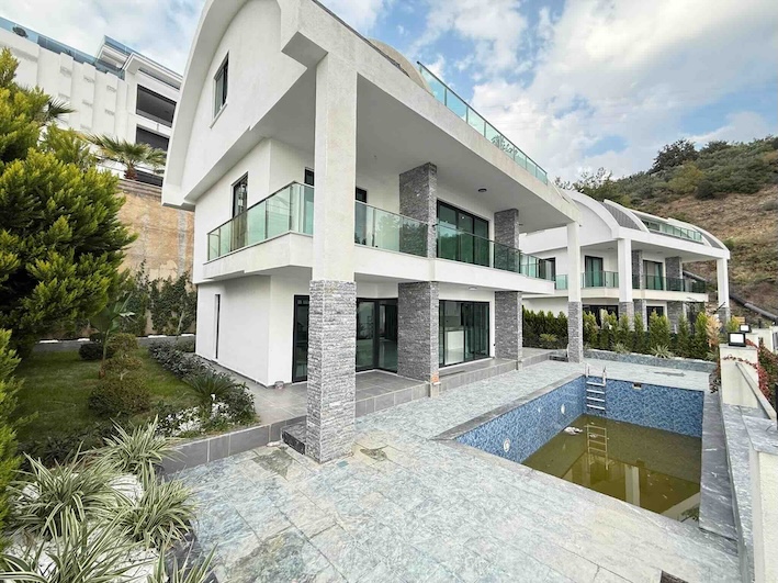 Дом в Турции 4+1 в районе Каргыджак в Алании - Фото 1