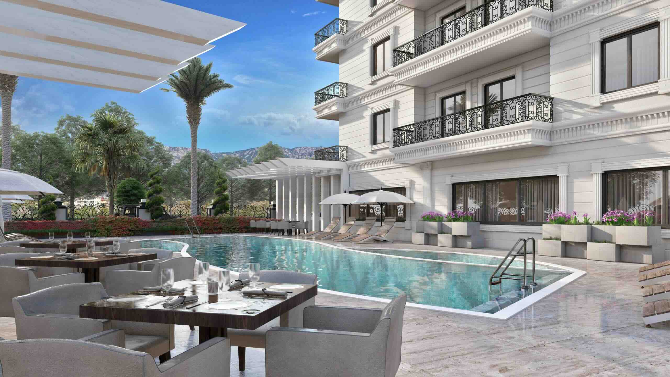 Квартира в Махмутлар 1+1 в комплексе Tomris Residence в Алании - Фото 1