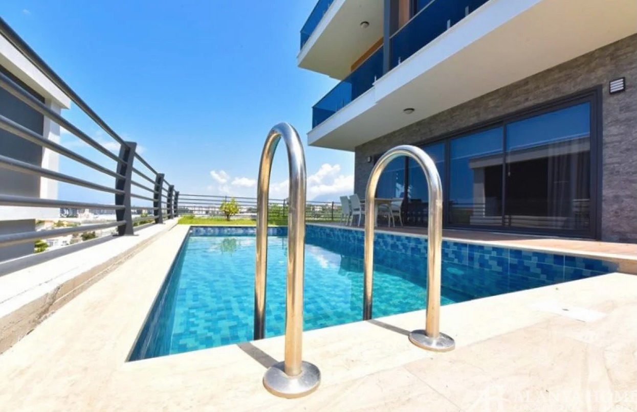 Вилла в Алании 3+1 в комплексе Toprak Villas в районе Каргыджак - Фото 6