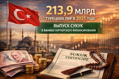 В Турции увеличивается выпуск сукуков в сегменте партнерского финансирования