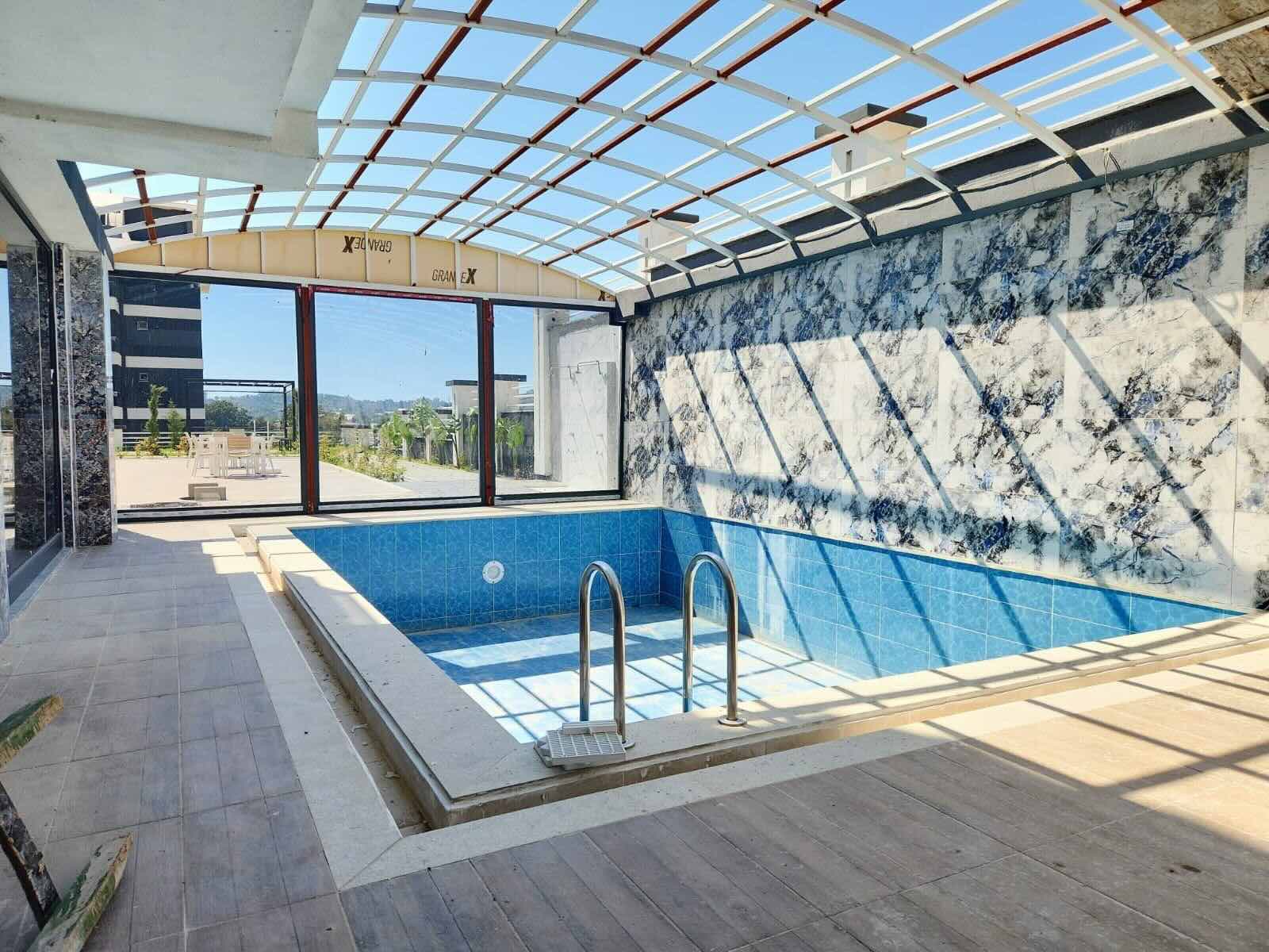 Недорогая квартира в Алании 1+1 в комплексе Milano Pearl в районе Демирташ - Фото 8