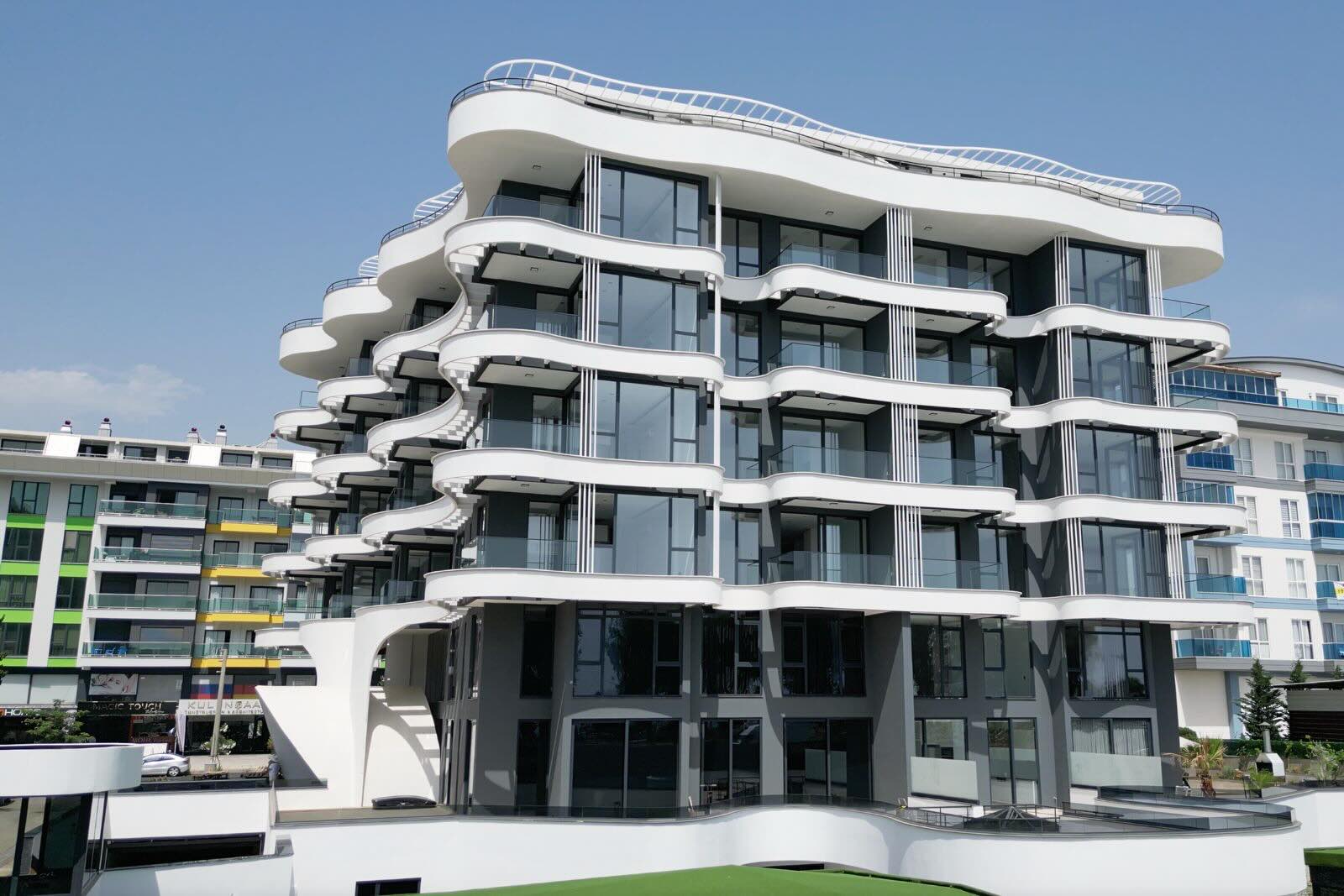 Квартира в Каргыджак 1+1 в комплексе Nordic Art в Алании - Фото 2