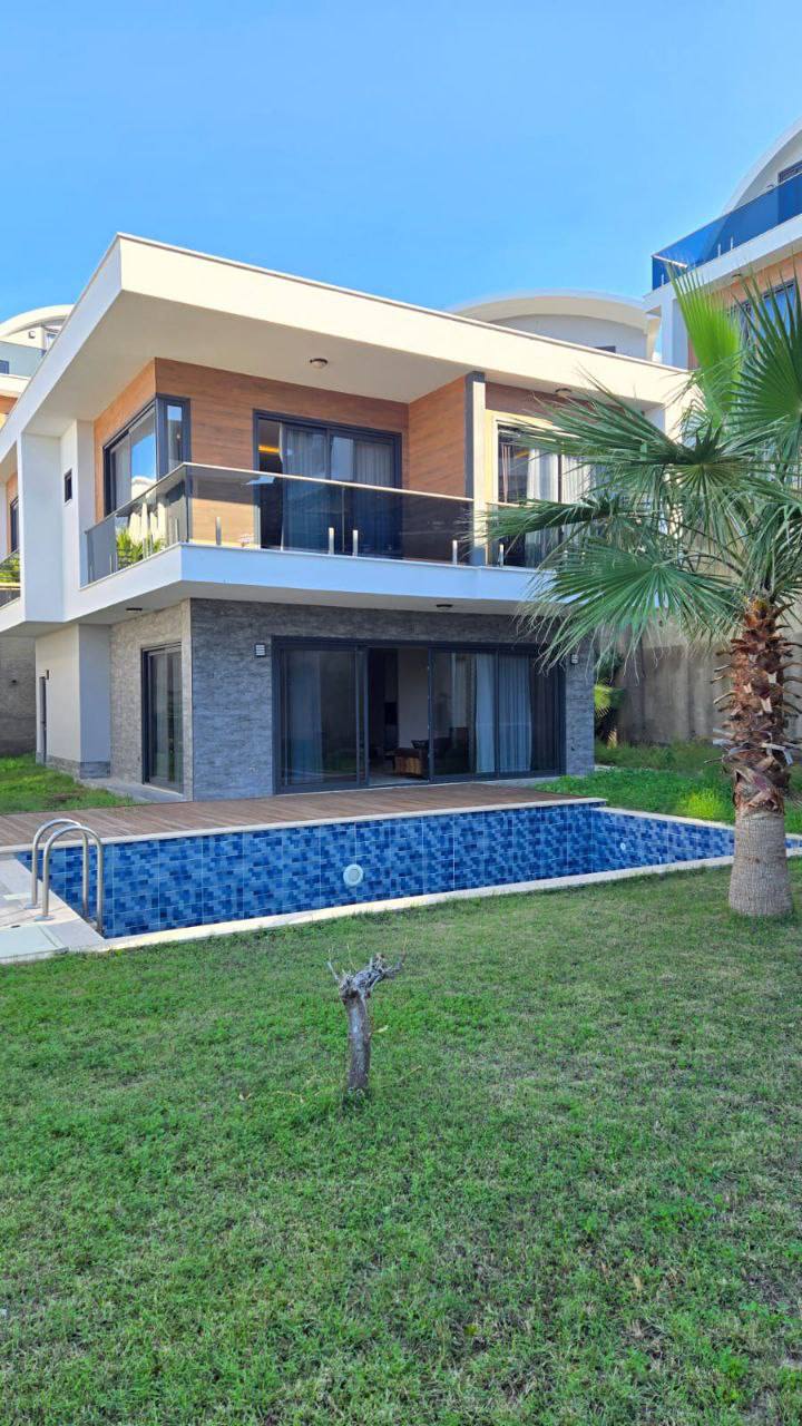 Вилла в Алании 3+1 в комплексе Toprak Villas в районе Каргыджак - Фото 3