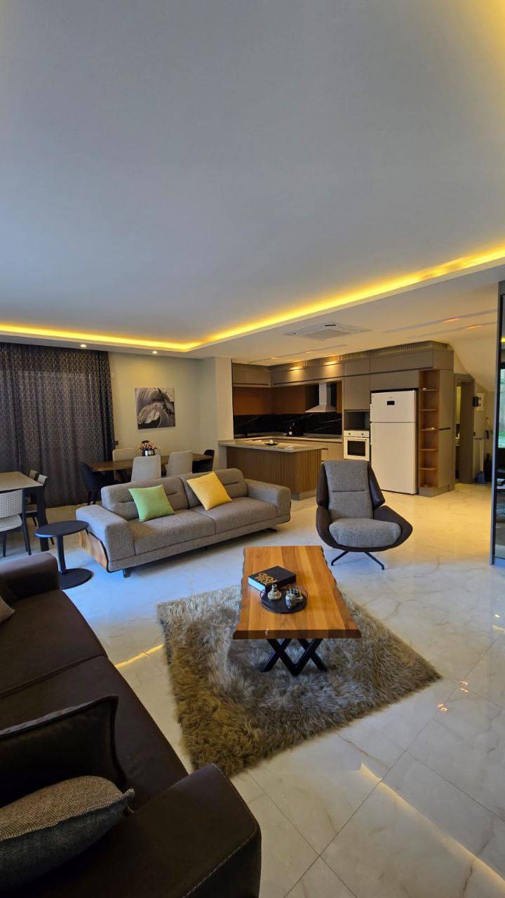 Вилла в Алании 3+1 в комплексе Toprak Villas в районе Каргыджак - Фото 13