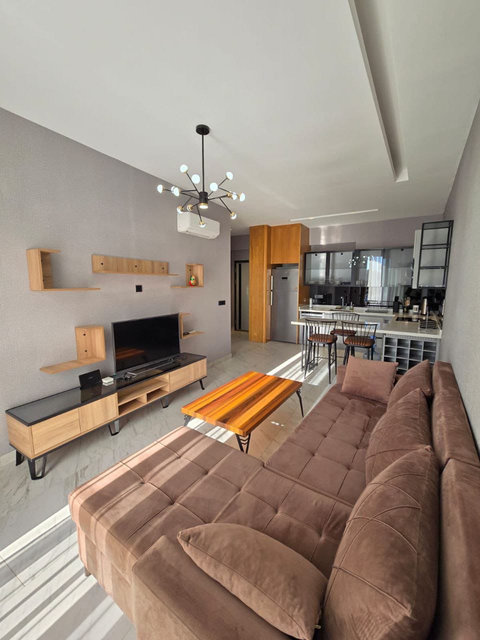 Квартира в Алании на первой линии 1+1 в премиум комплексе Via Mar в Алании - Фото 10