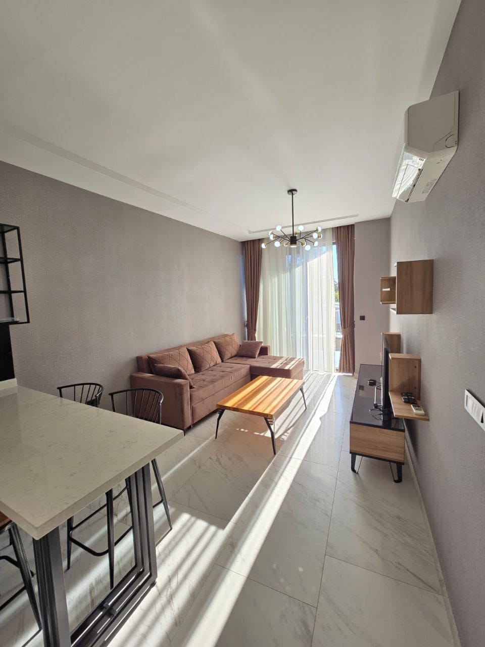 Квартира в Алании на первой линии 1+1 в премиум комплексе Via Mar в Алании - Фото 12