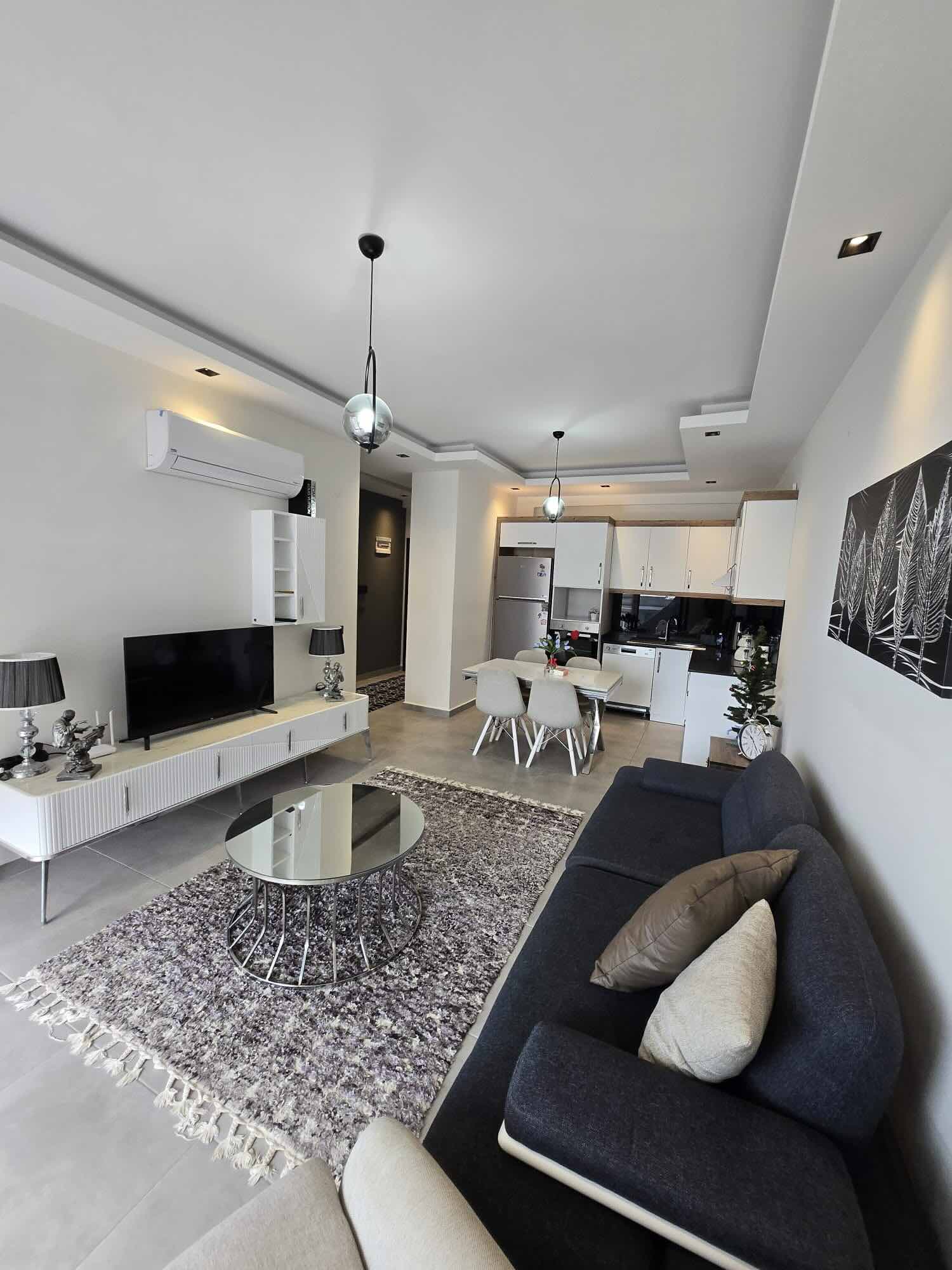 Просторная квартира в Махмутлар 1+1 в комплексе Cozy Residence в Алании - Фото 12