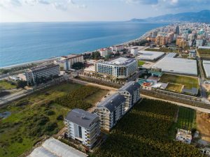 Квартира в Алании 1+1 в комплексе Vanessa Park в районе Каргыджак - Фото 1