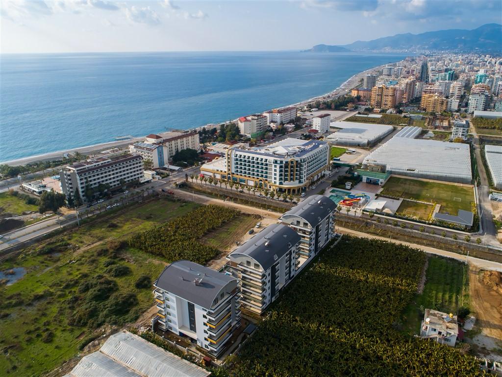 Квартира в Алании 1+1 в комплексе Vanessa Park в районе Каргыджак - Фото 1