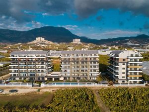 Квартира в Алании 1+1 в комплексе Vanessa Park в районе Каргыджак - Фото 2