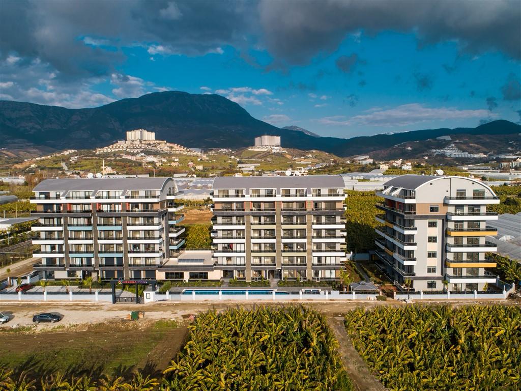 Квартира в Алании 1+1 в комплексе Vanessa Park в районе Каргыджак - Фото 2