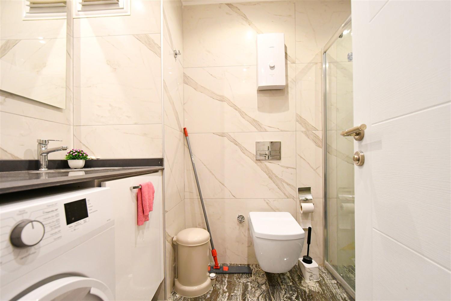 Квартира в Алании 1+1 в комплексе Vanessa Park в районе Каргыджак - Фото 14