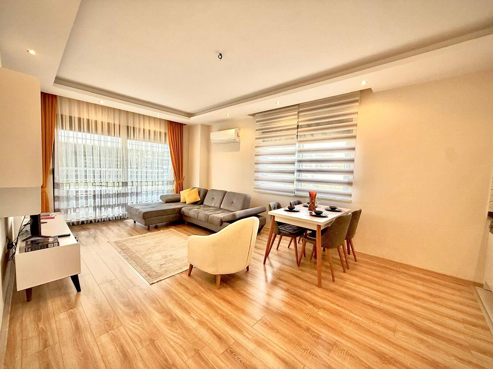 Квартира в Алании 1+1 в комплексе Vanessa Park в районе Каргыджак - Фото 11