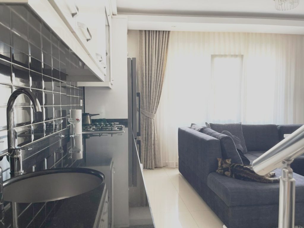 Квартира в Махмутлар 1+1 дуплекс в комплексе Soysal Residence в Алании - Фото 4