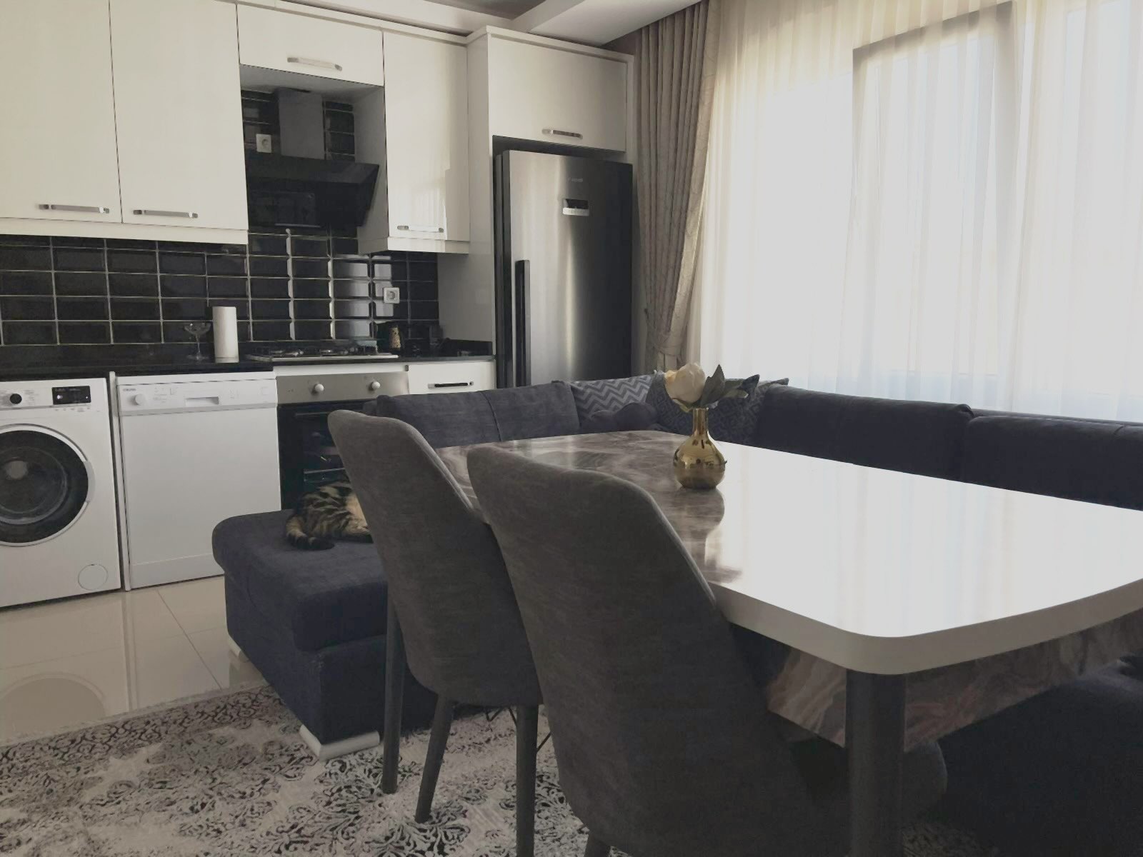 Квартира в Махмутлар 1+1 дуплекс в комплексе Soysal Residence в Алании - Фото 5