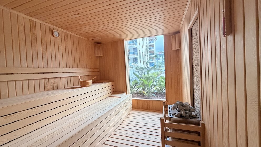 Недвижимость в Турции у моря 2+1 дуплекс на первой линии в комплексе Oxo Beach в Алании - Фото 8