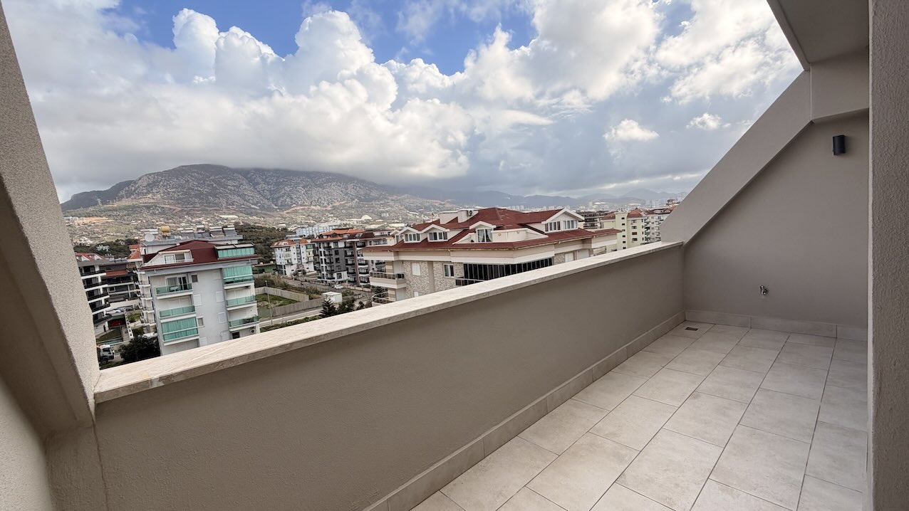 Недвижимость в Турции у моря 2+1 дуплекс на первой линии в комплексе Oxo Beach в Алании - Фото 13