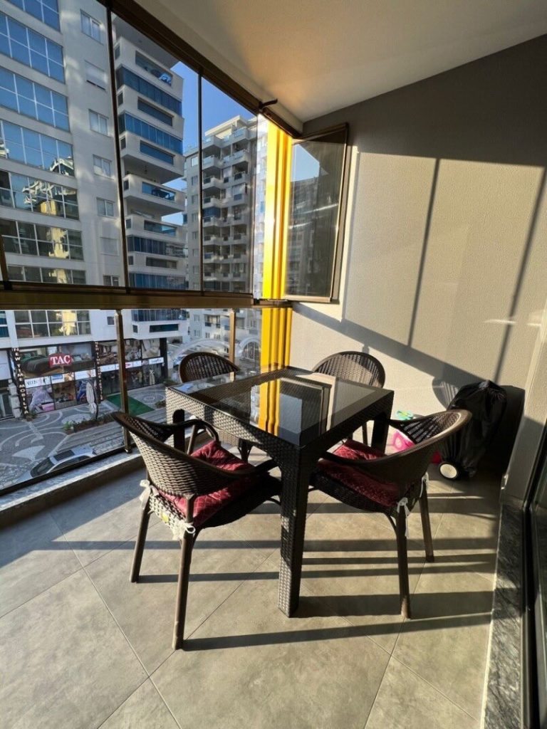 Квартира в Алании 1+1 в комплексе Kurt Safir Euro 21 в районе Махмутлар - Фото 14