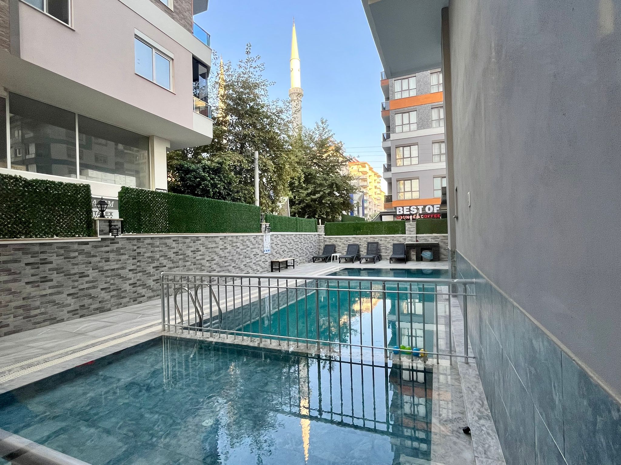 Квартира в Турции 1+1 в комплексе Aser Blue Palace в районе Махмутлар - Фото 9